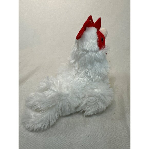 Aurora Flopsie Chicken Plush Toy 6" Farm Stuffed Animal Realistic Classroom - Picture 4 of 5